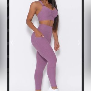 Bombshell Sportswear 2 pieces outfit: curve legging & Perfection Sports bra NEW